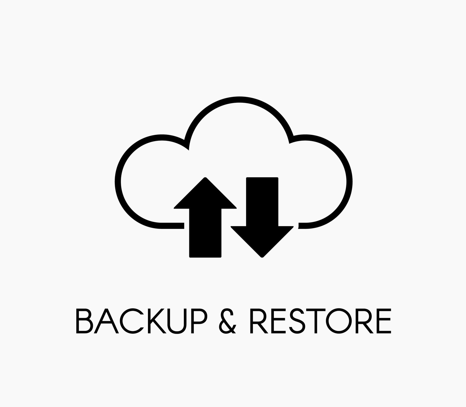 backup and restore icon