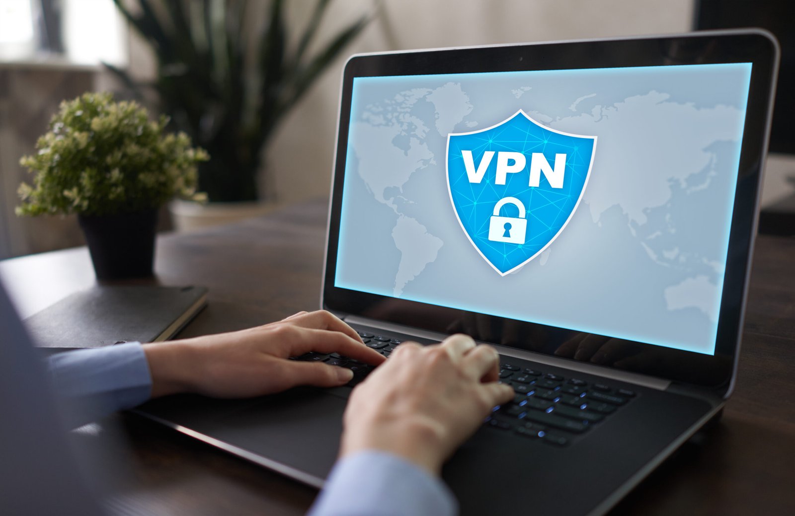 VPN on laptop